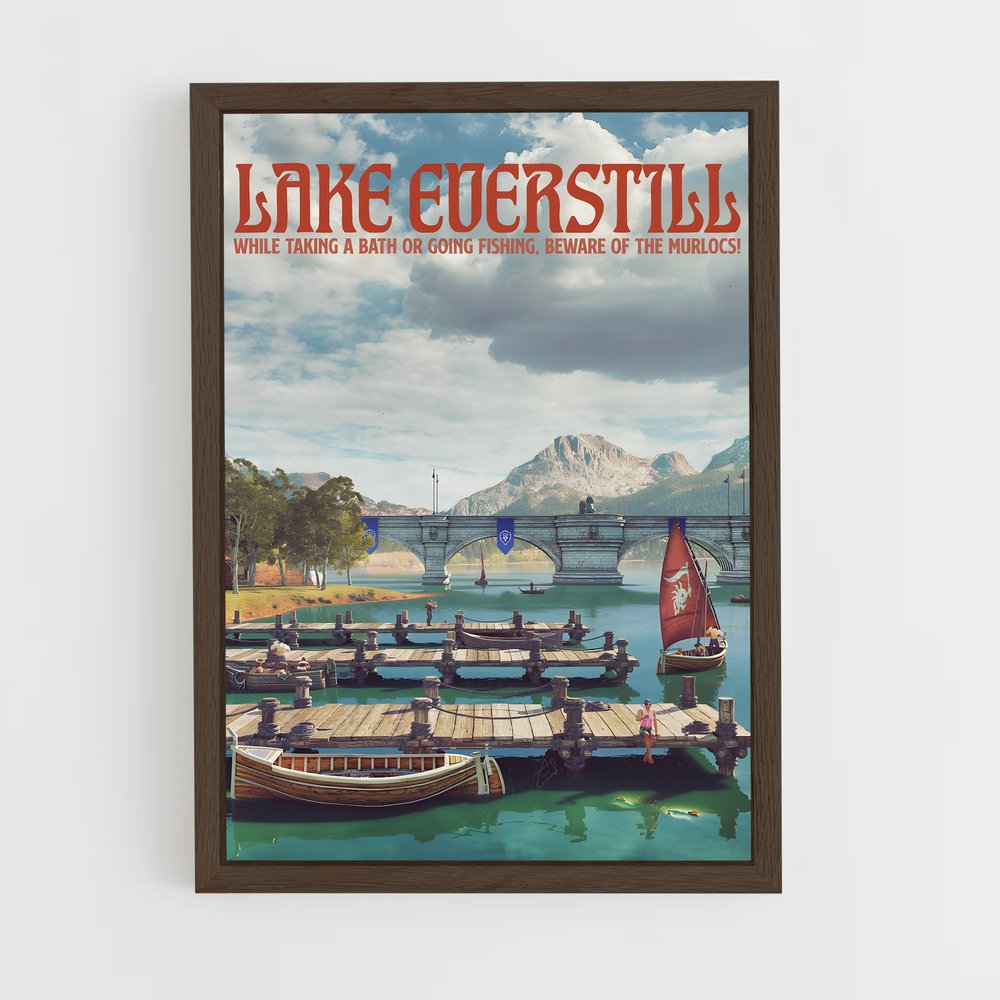 Poster Lake Everstill – affiche World of Warcraft (vue 5)