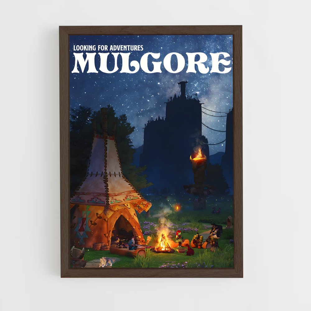 Poster Mulgore – affiche World of Warcraft (vue 5)