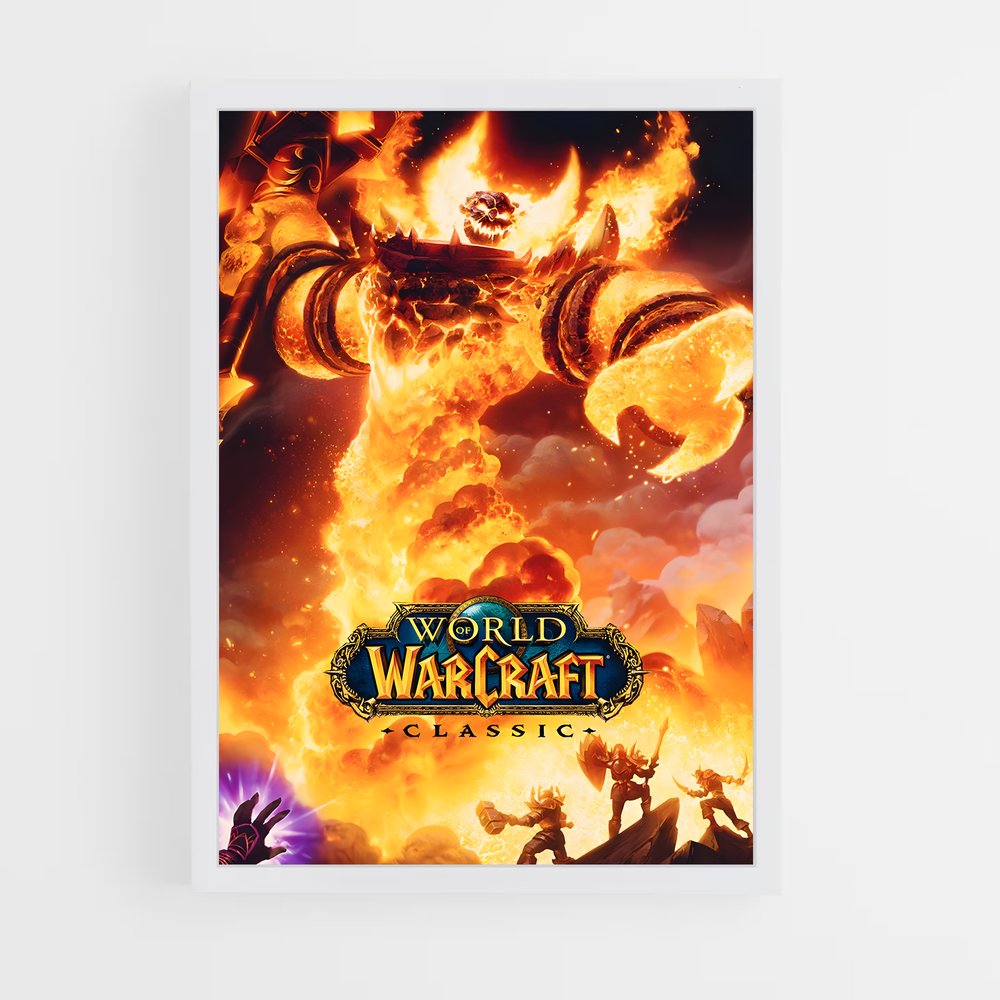 Poster World of Warcraft Classic (vue 3)