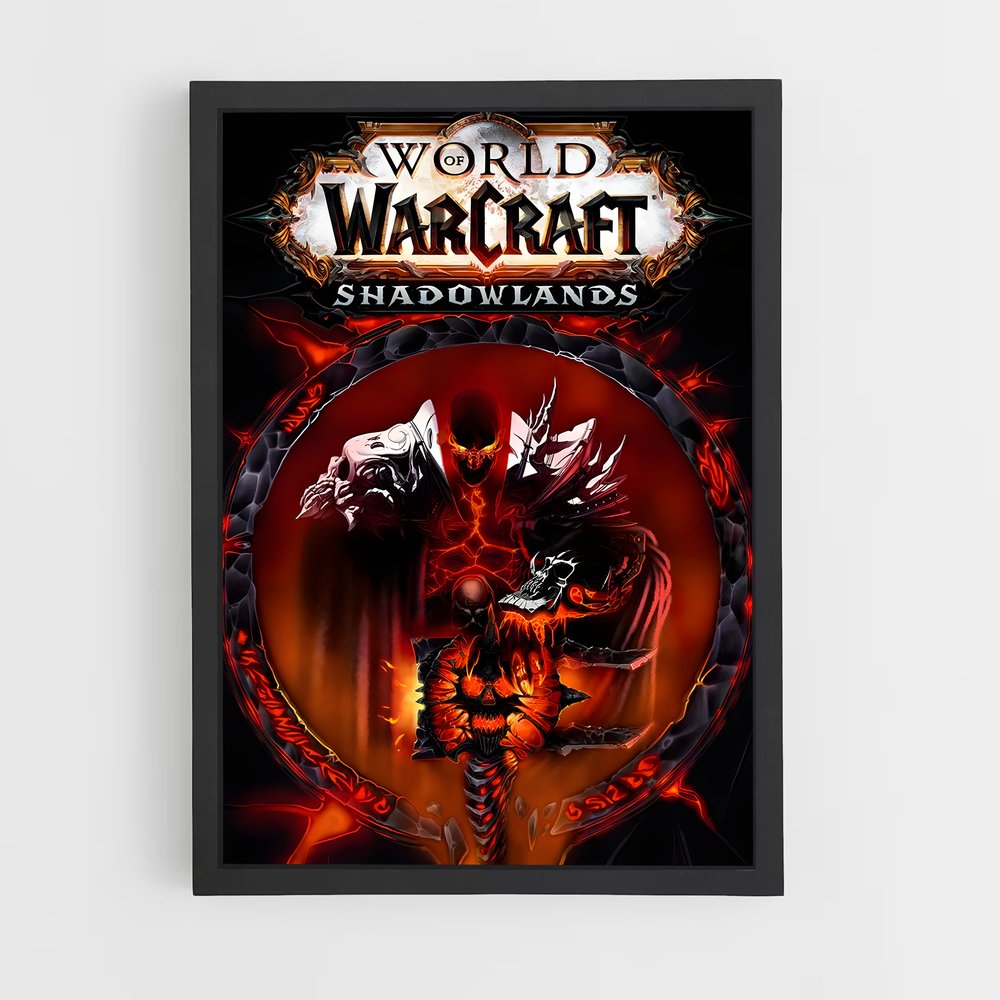 Poster World of Warcraft Shadowlands (vue 2)