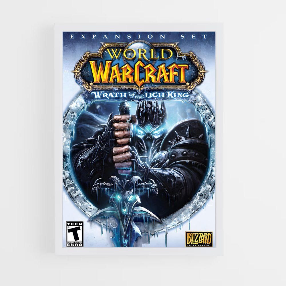 Poster World of Warcraft Wrath of the Lich King (vue 3)