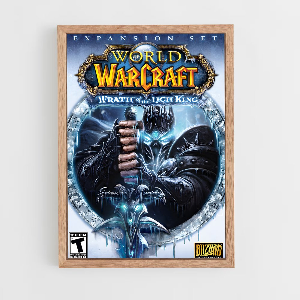 Poster World of Warcraft Wrath of the Lich King (vue 4)