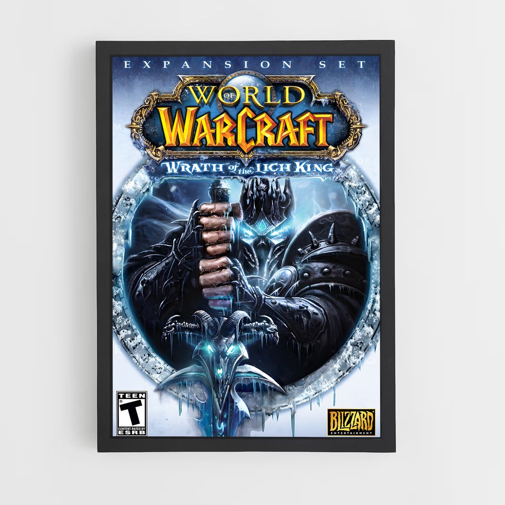 Poster World of Warcraft Wrath of the Lich King (vue 2)
