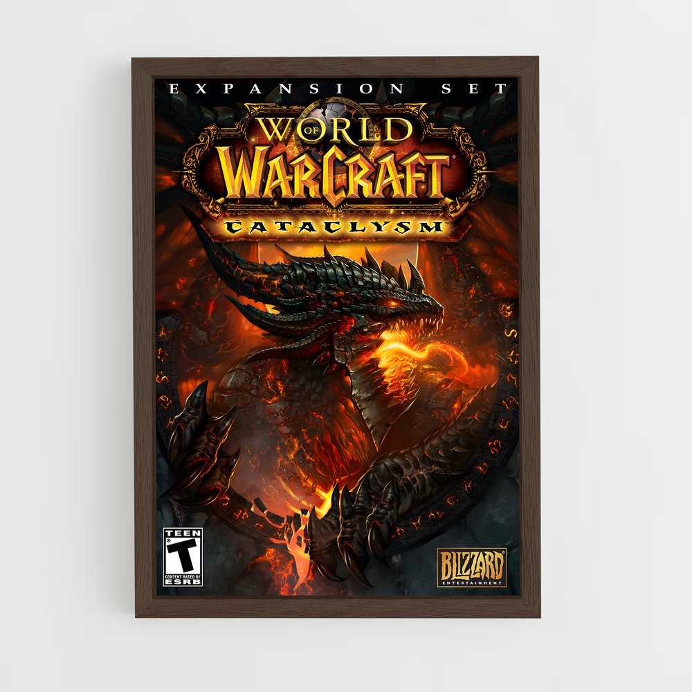 Poster World of Warcraft Cataclysm (vue 5)
