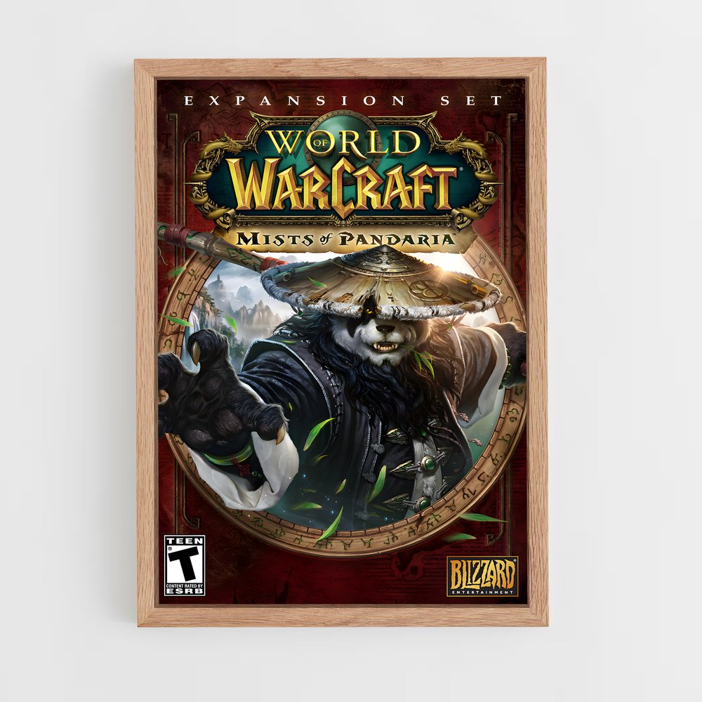 Poster World of Warcraft Mists of Pandaria (vue 4)