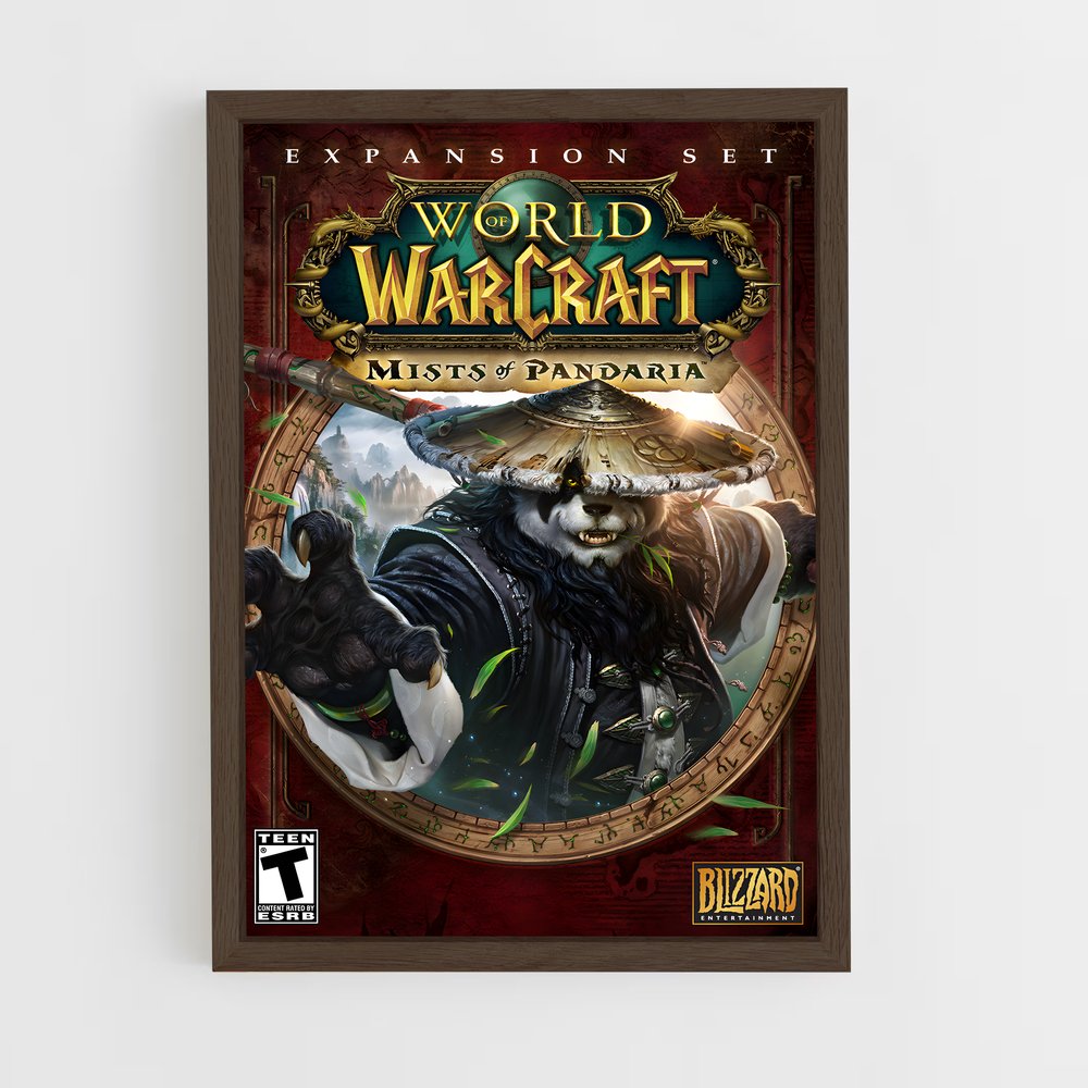 Poster World of Warcraft Mists of Pandaria (vue 5)