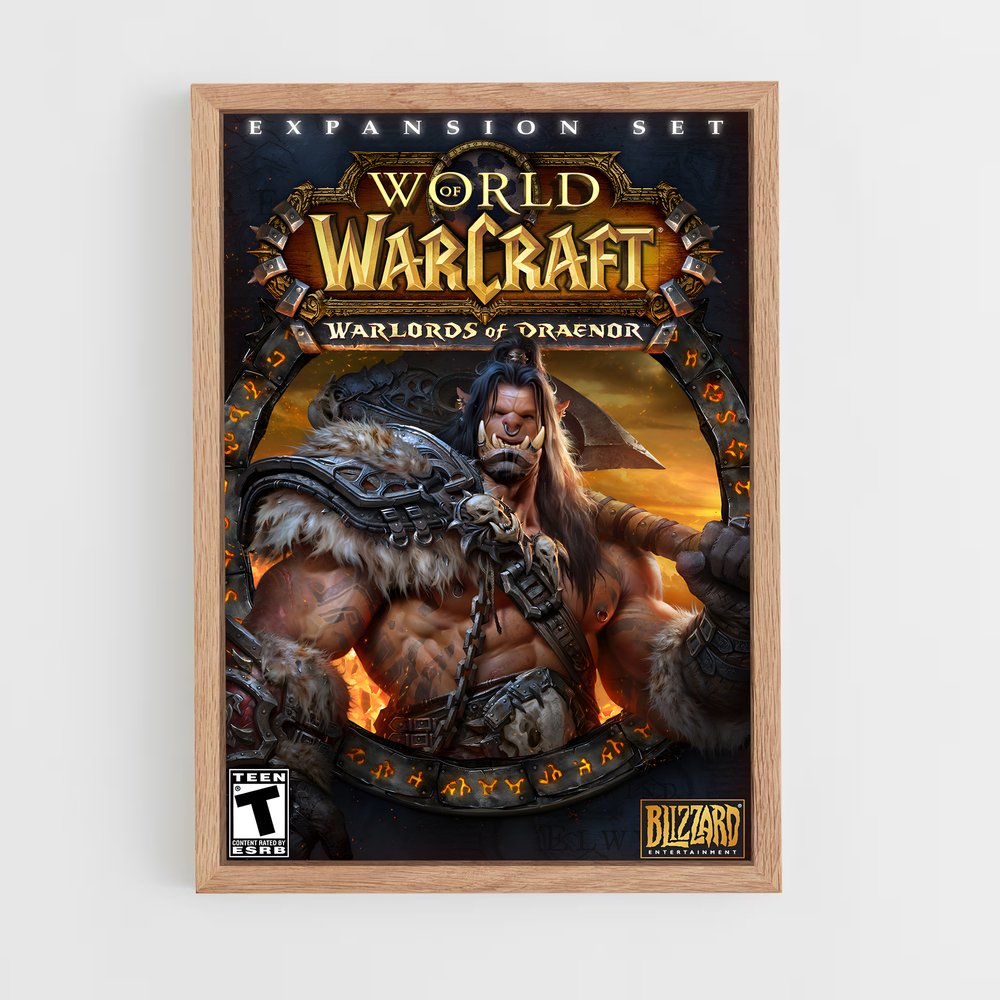 Poster World of Warcraft Warlords of Draenor (vue 4)