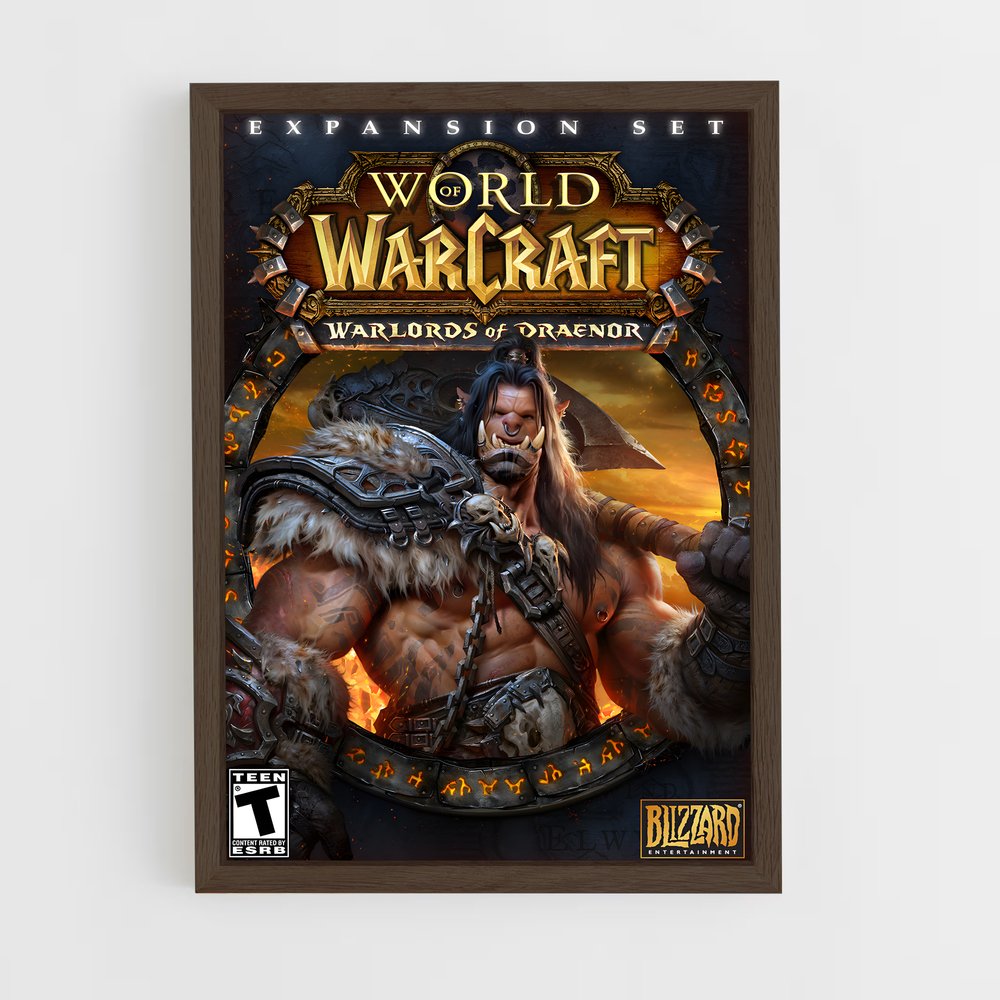 Poster World of Warcraft Warlords of Draenor (vue 5)