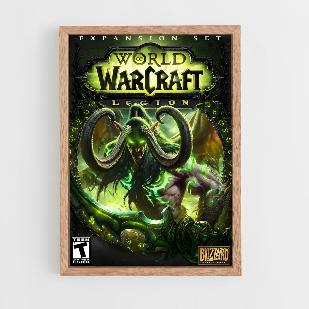 Poster World of Warcraft Legion (vue 4)