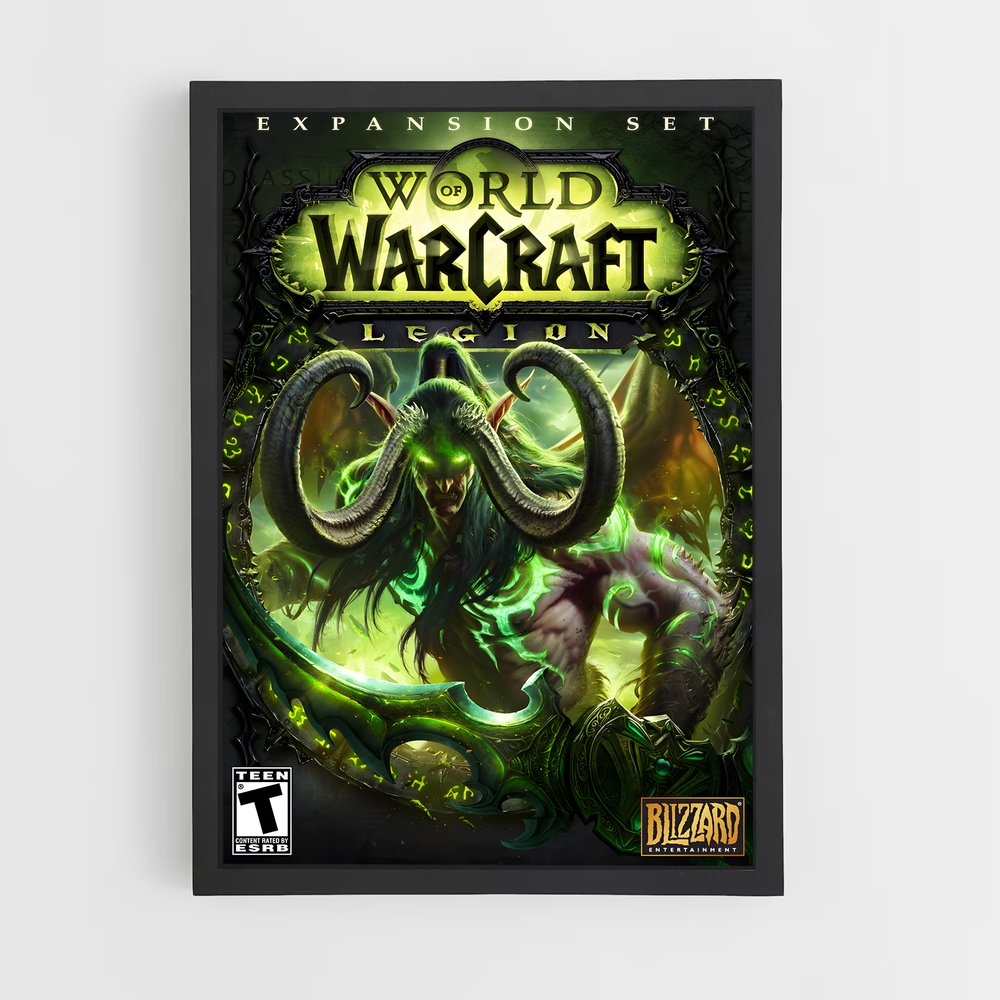 Poster World of Warcraft Legion (vue 2)