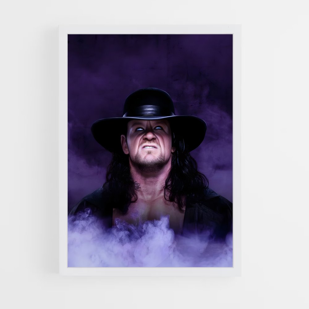 Poster WWE The Undertaker (vue 3)