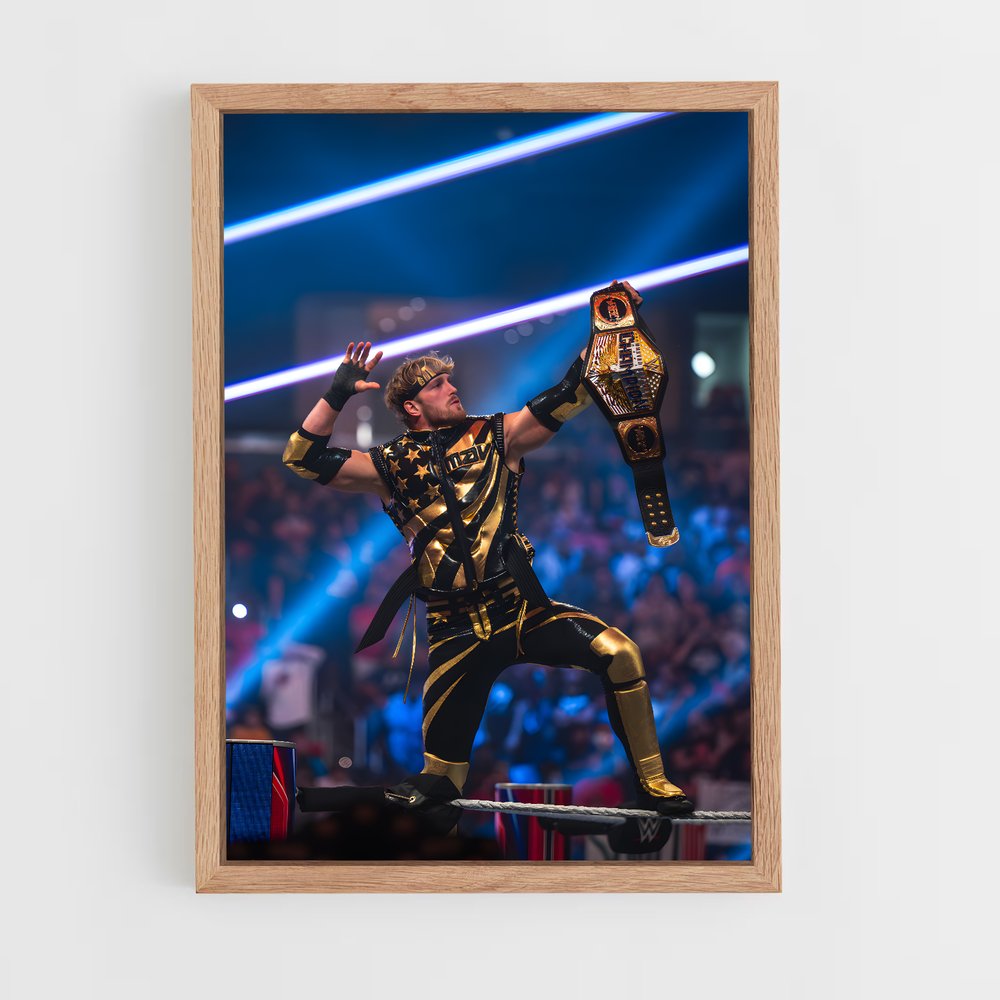 Poster WWE Logan Paul (vue 4)