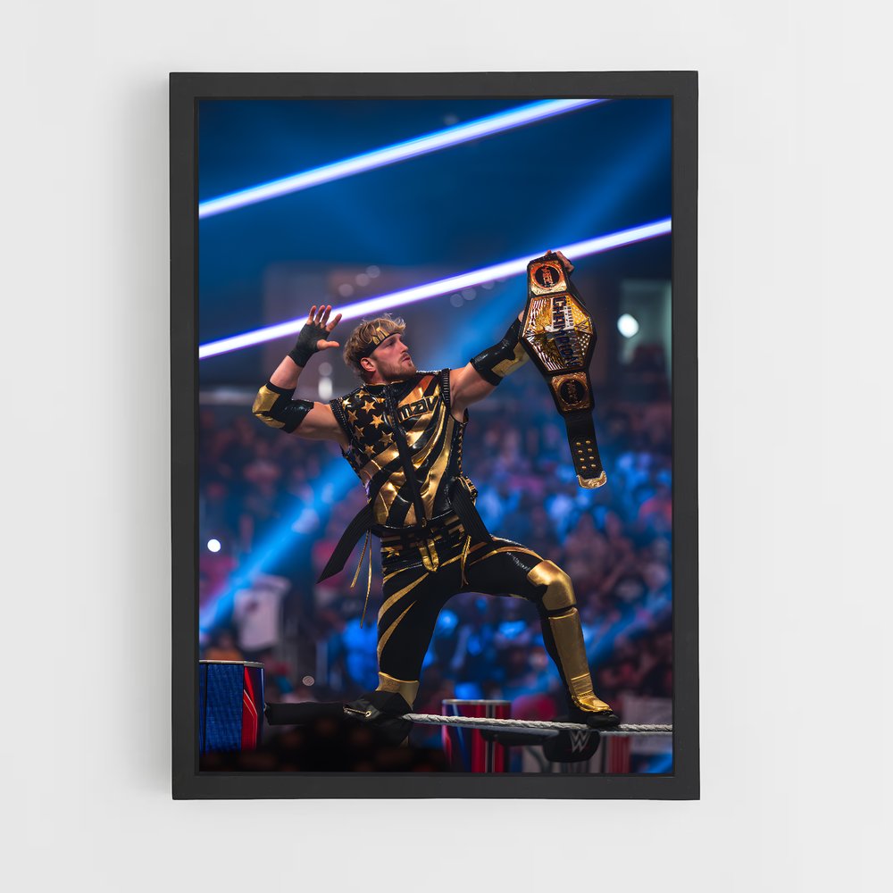 Poster WWE Logan Paul (vue 2)