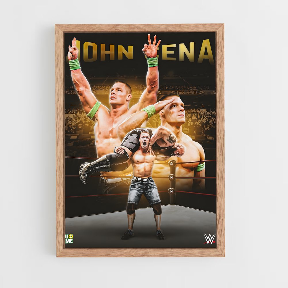 Poster WWE John Cena (vue 4)