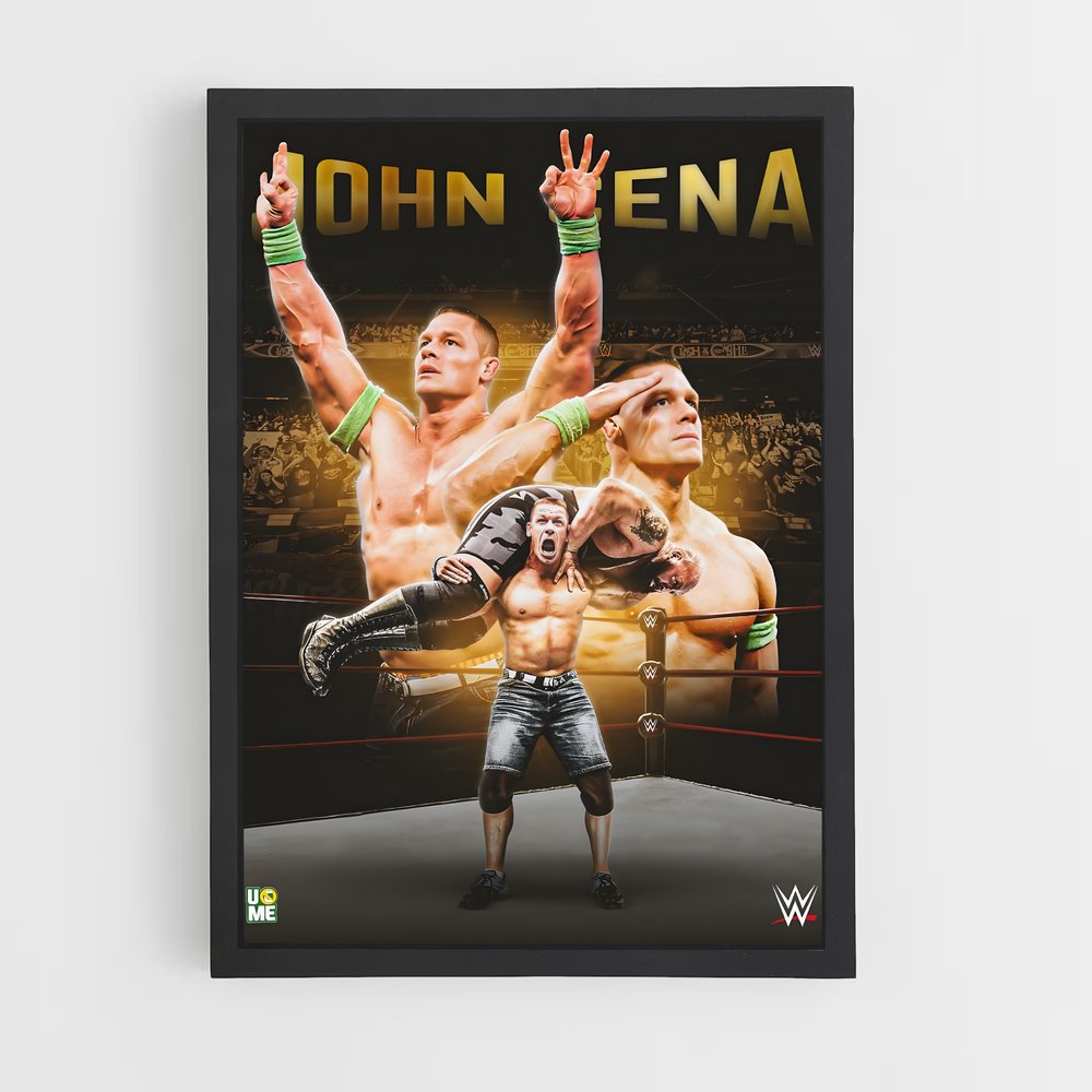 Poster WWE John Cena (vue 2)