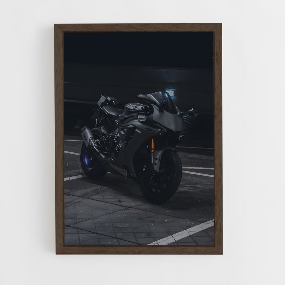 Poster Moto Yamaha (vue 5)