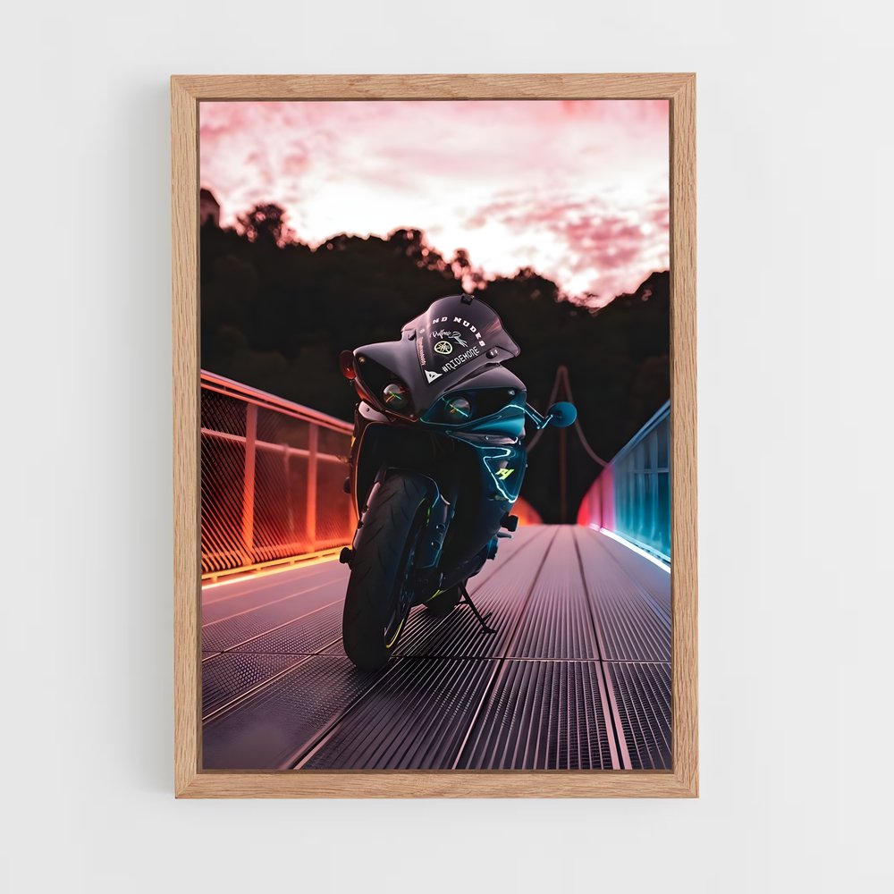 Poster Yamaha Aesthetic (vue 4)