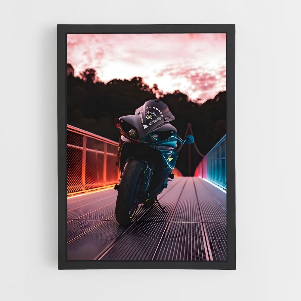 Poster Yamaha Aesthetic (vue 2)
