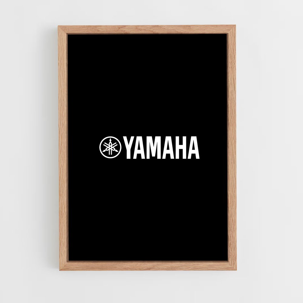 Poster Logo Yamaha (vue 4)