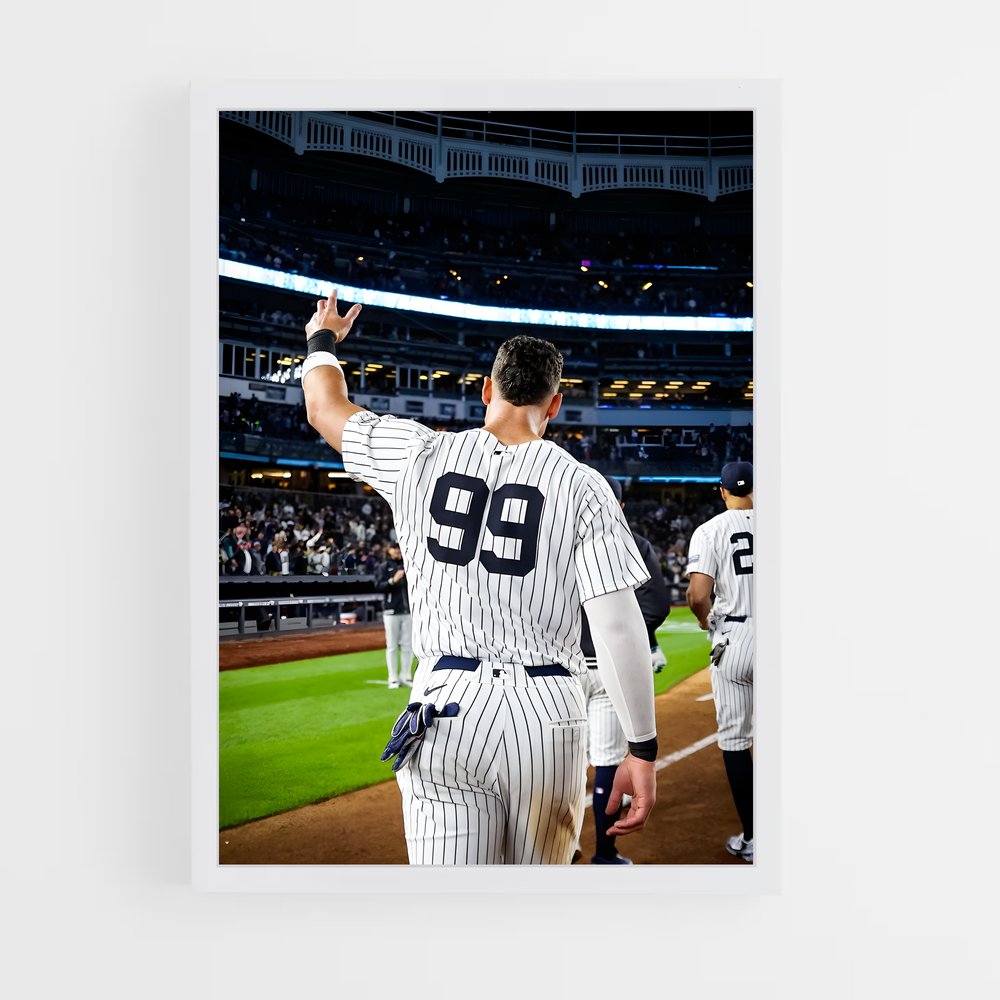 Poster Victoire Yankee – affiche Baseball (vue 3)