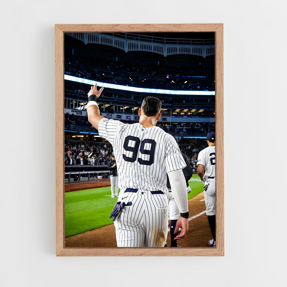 Poster Victoire Yankee – affiche Baseball (vue 4)