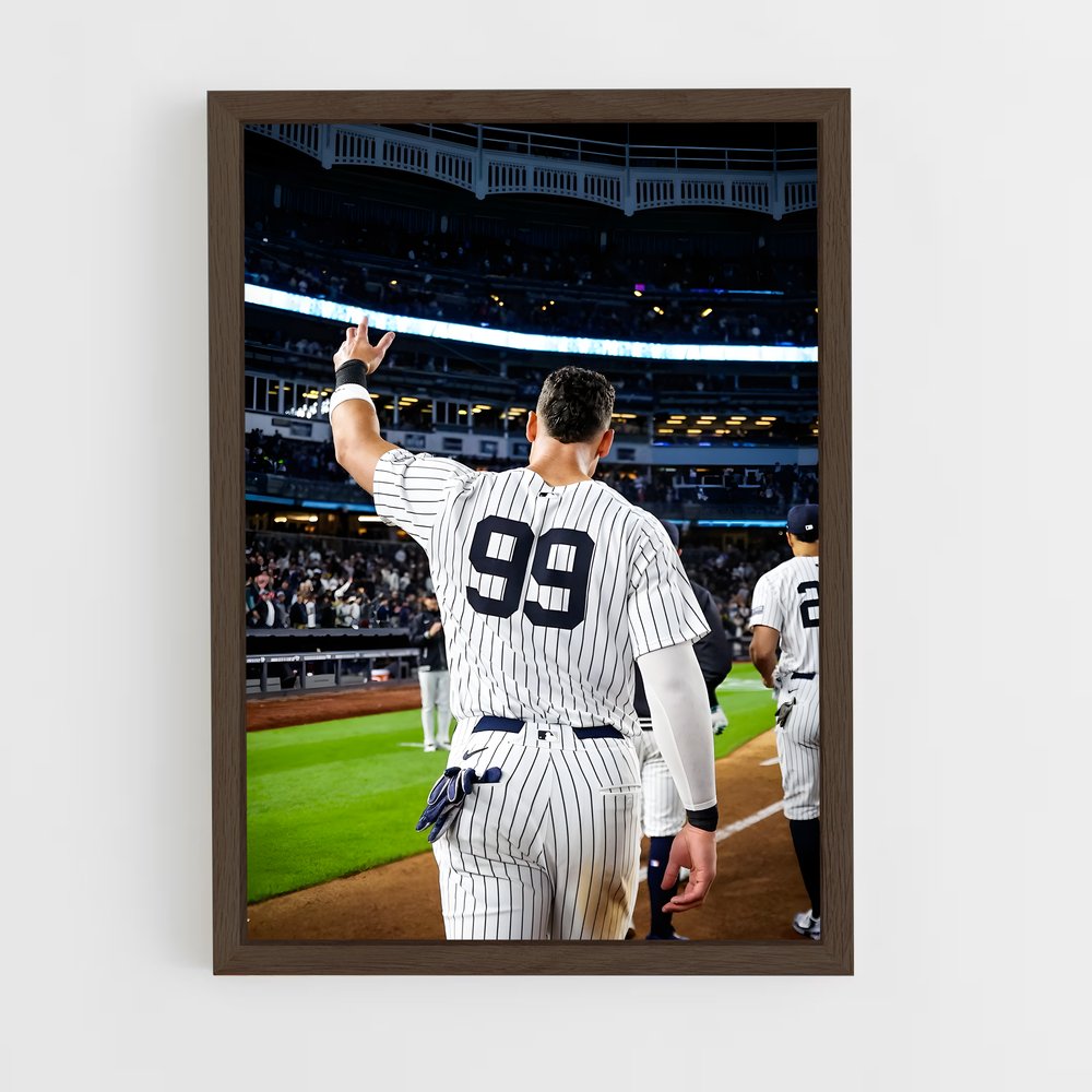 Poster Victoire Yankee – affiche Baseball (vue 5)
