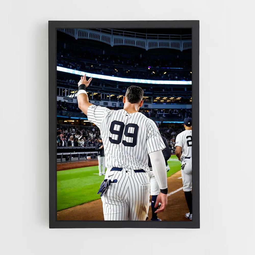Poster Victoire Yankee – affiche Baseball (vue 2)