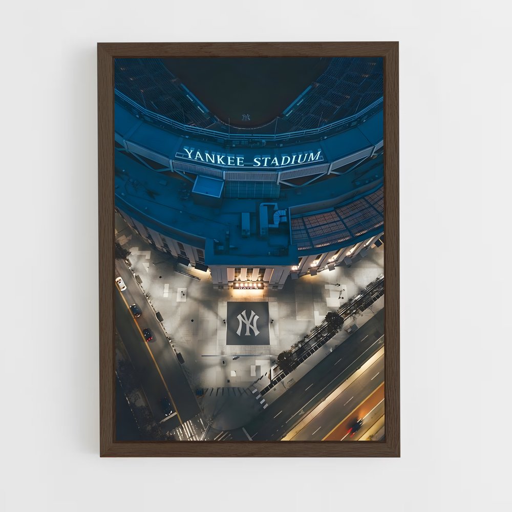 Poster Yankee Stadium Nocturne – affiche Baseball (vue 5)