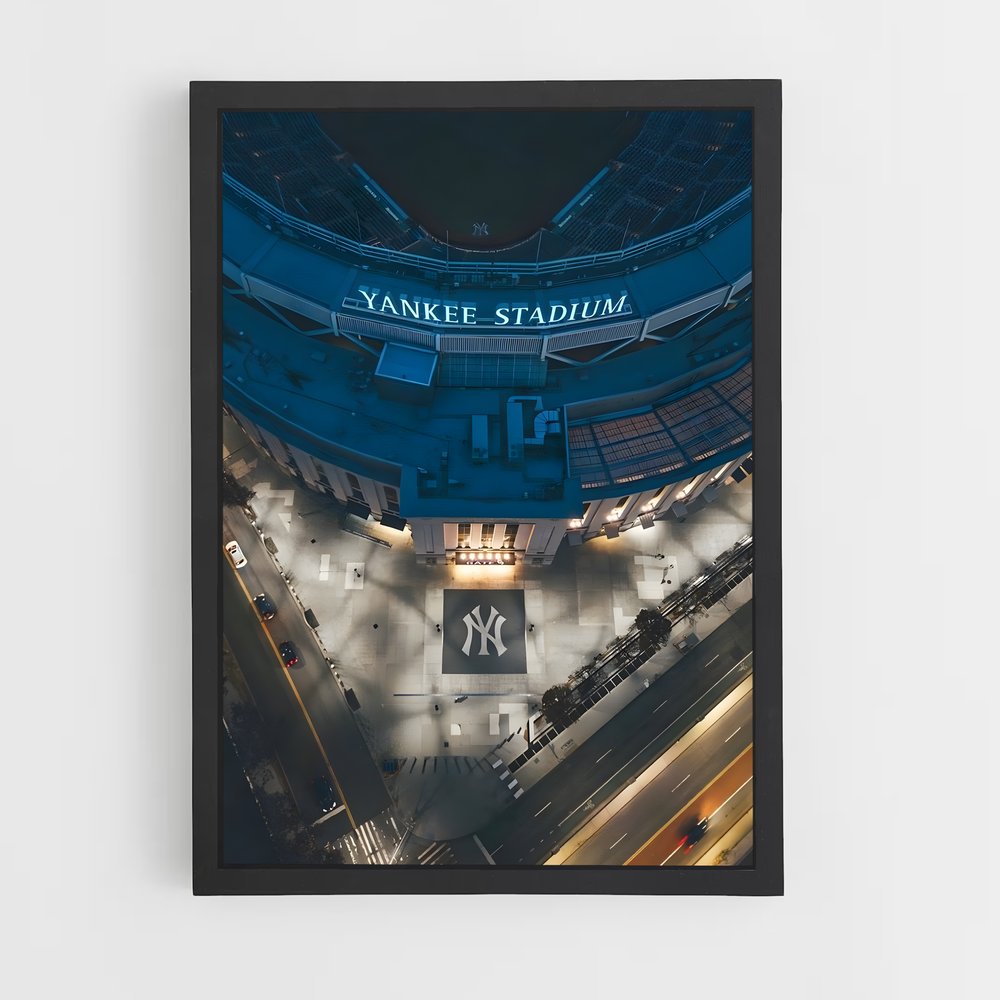 Poster Yankee Stadium Nocturne – affiche Baseball (vue 2)