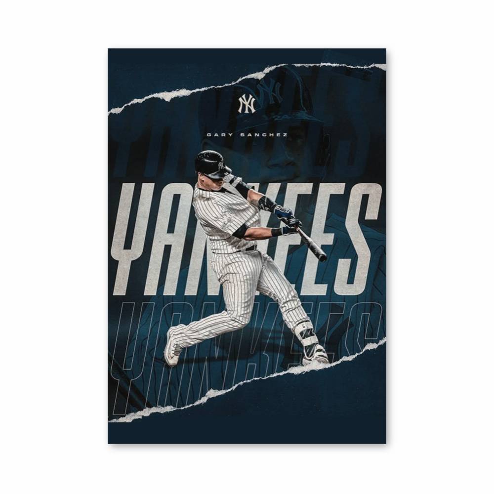 Poster Yankee Swing – affiche Baseball