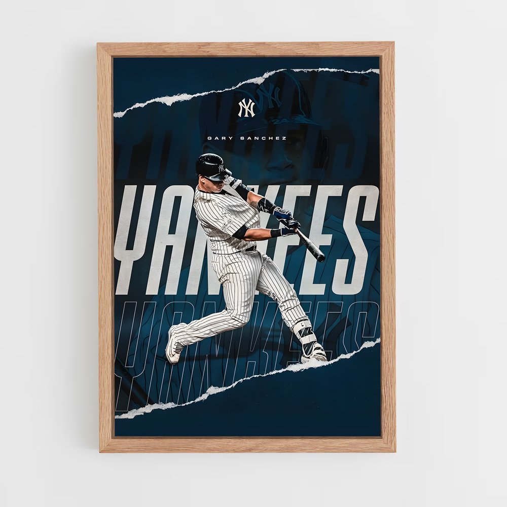 Poster Yankee Swing – affiche Baseball (vue 4)
