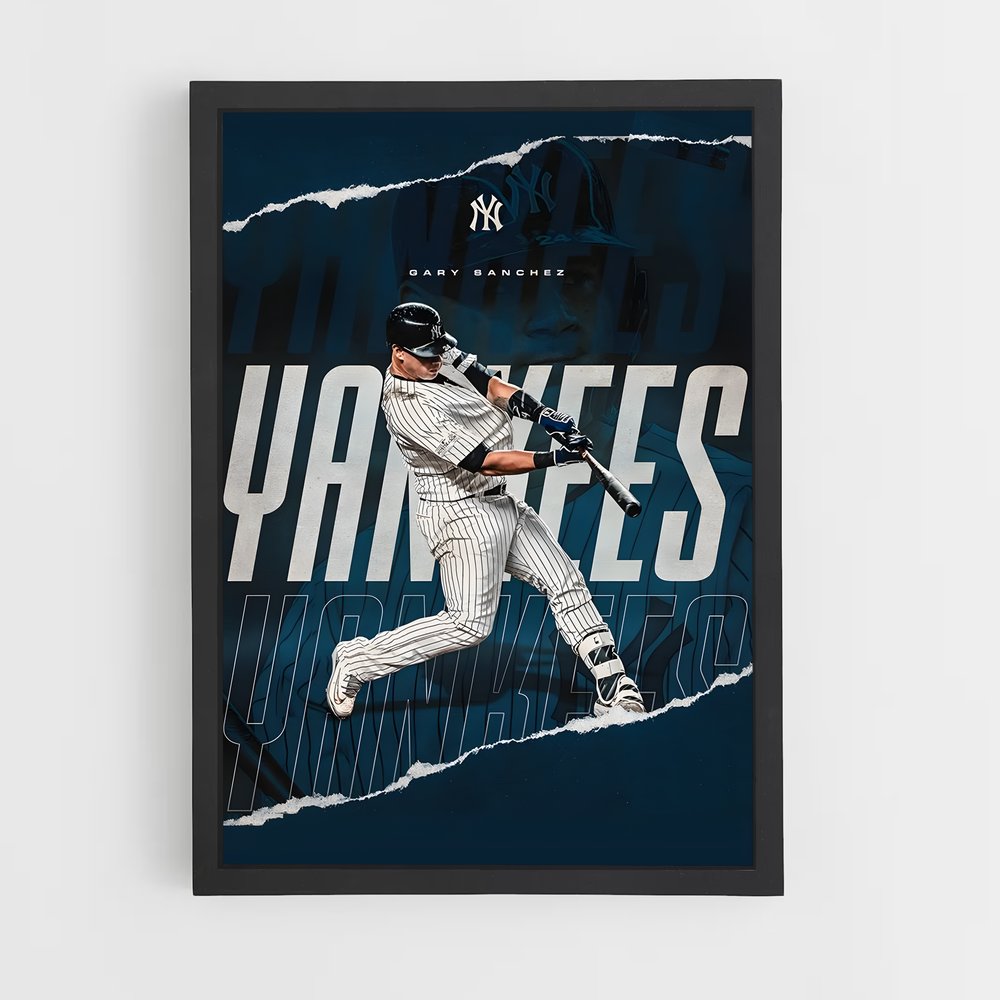 Poster Yankee Swing – affiche Baseball (vue 2)
