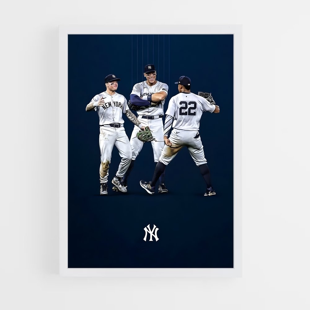 Poster Yankees Unity – affiche Baseball (vue 3)