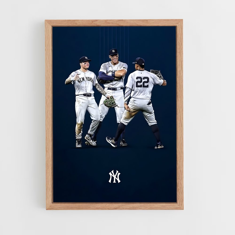 Poster Yankees Unity – affiche Baseball (vue 4)
