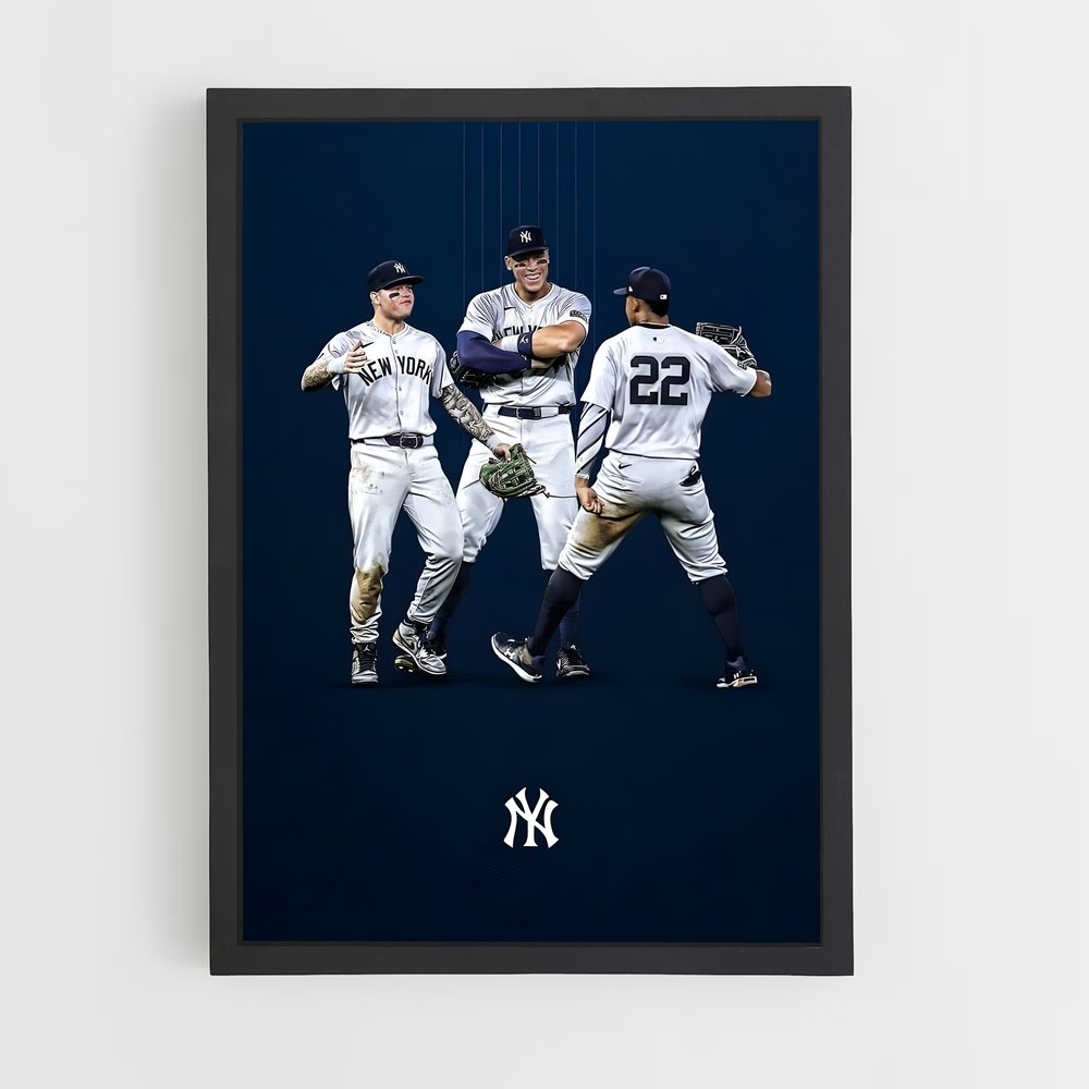 Poster Yankees Unity – affiche Baseball (vue 2)