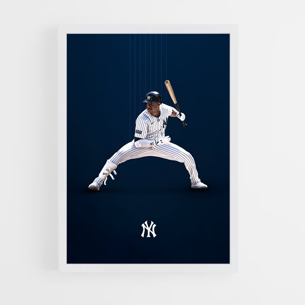 Poster Swing Yankee – affiche Baseball (vue 3)