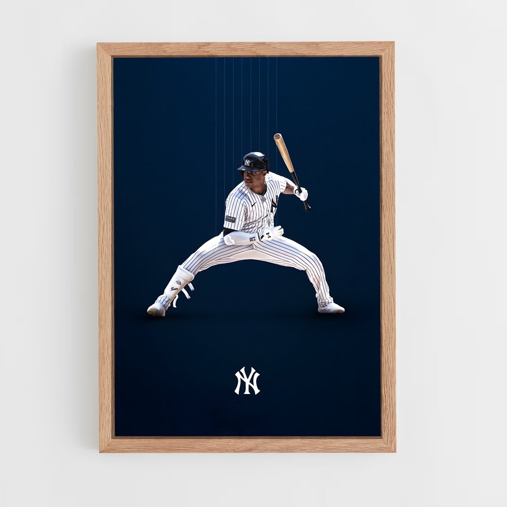 Poster Swing Yankee – affiche Baseball (vue 4)