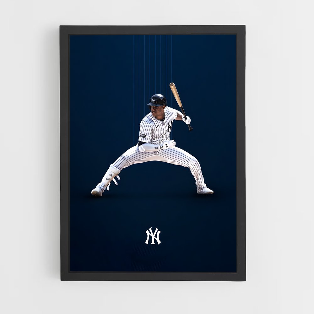 Poster Swing Yankee – affiche Baseball (vue 2)