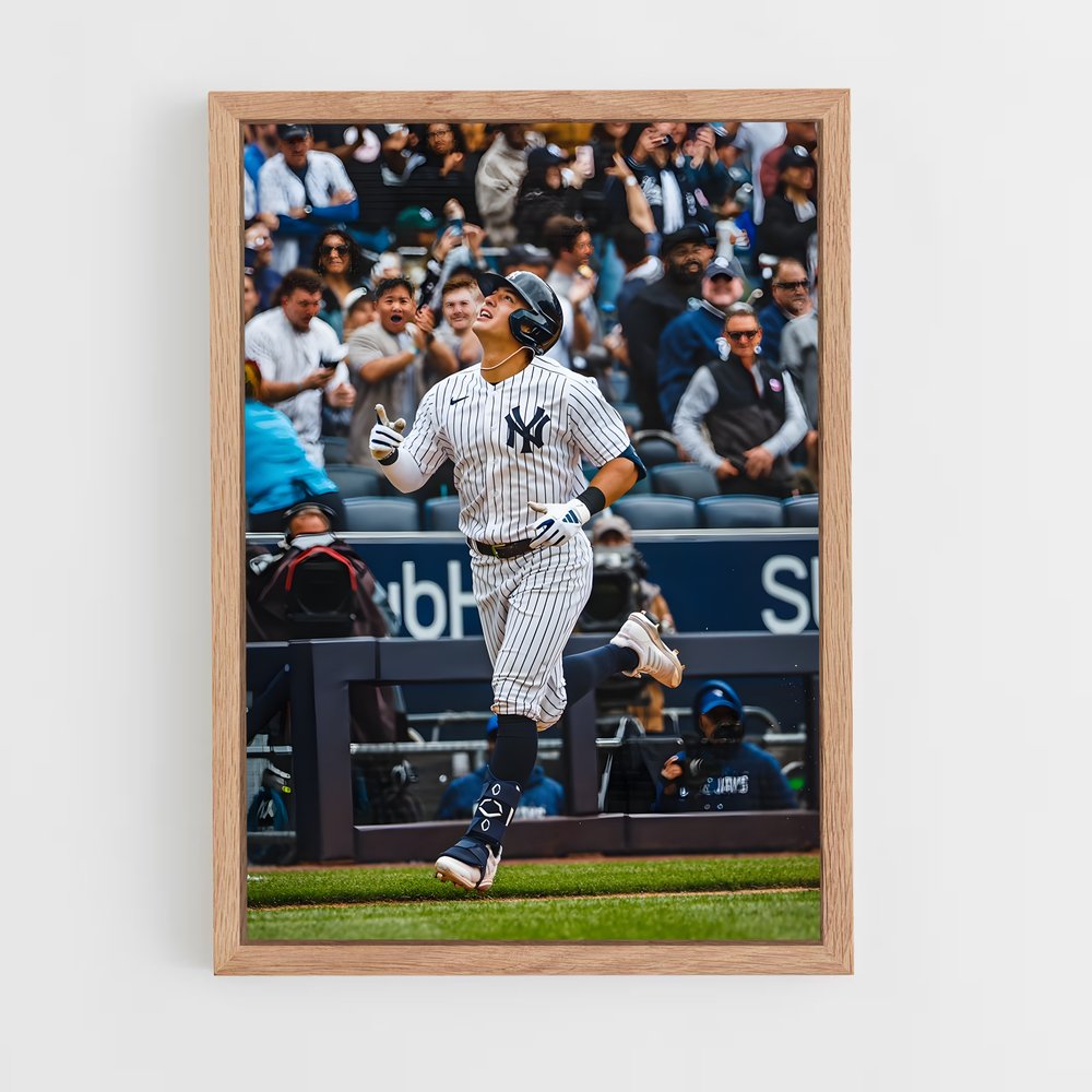 Poster Home Run Yankees – affiche Baseball (vue 4)