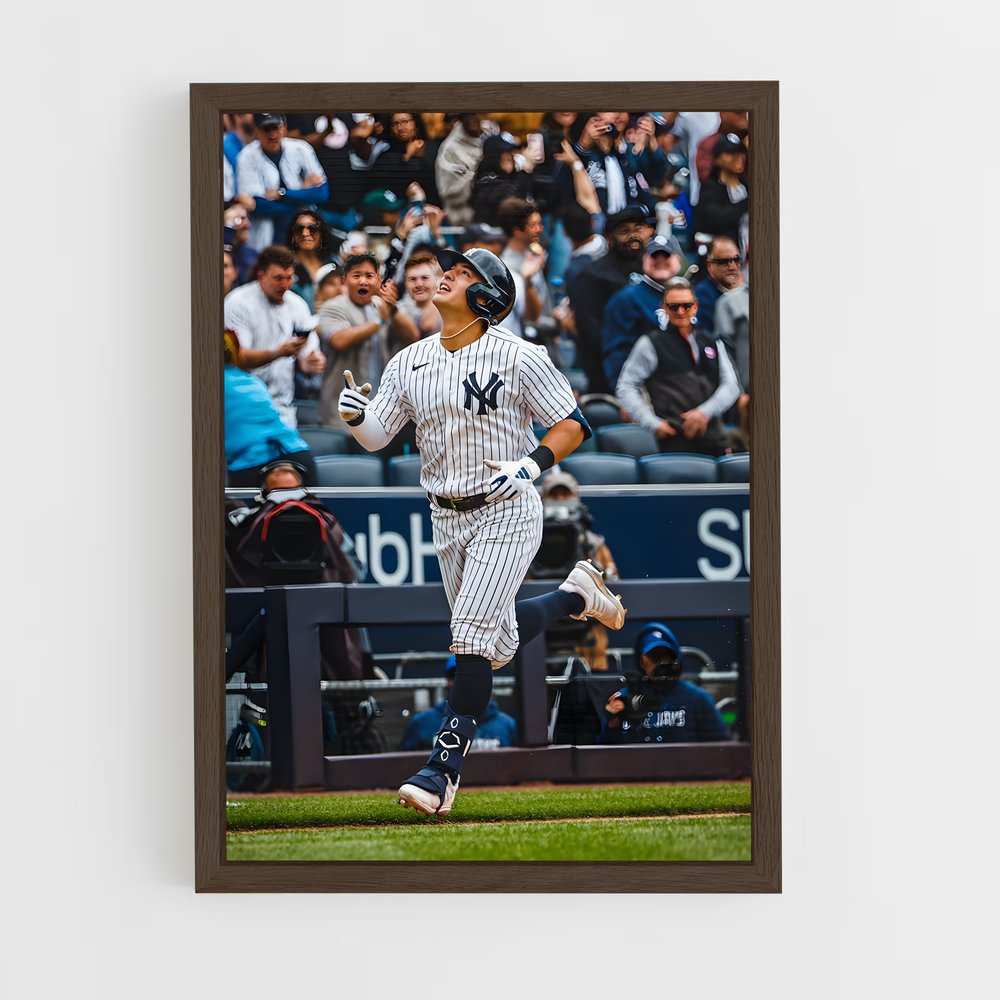 Poster Home Run Yankees – affiche Baseball (vue 5)
