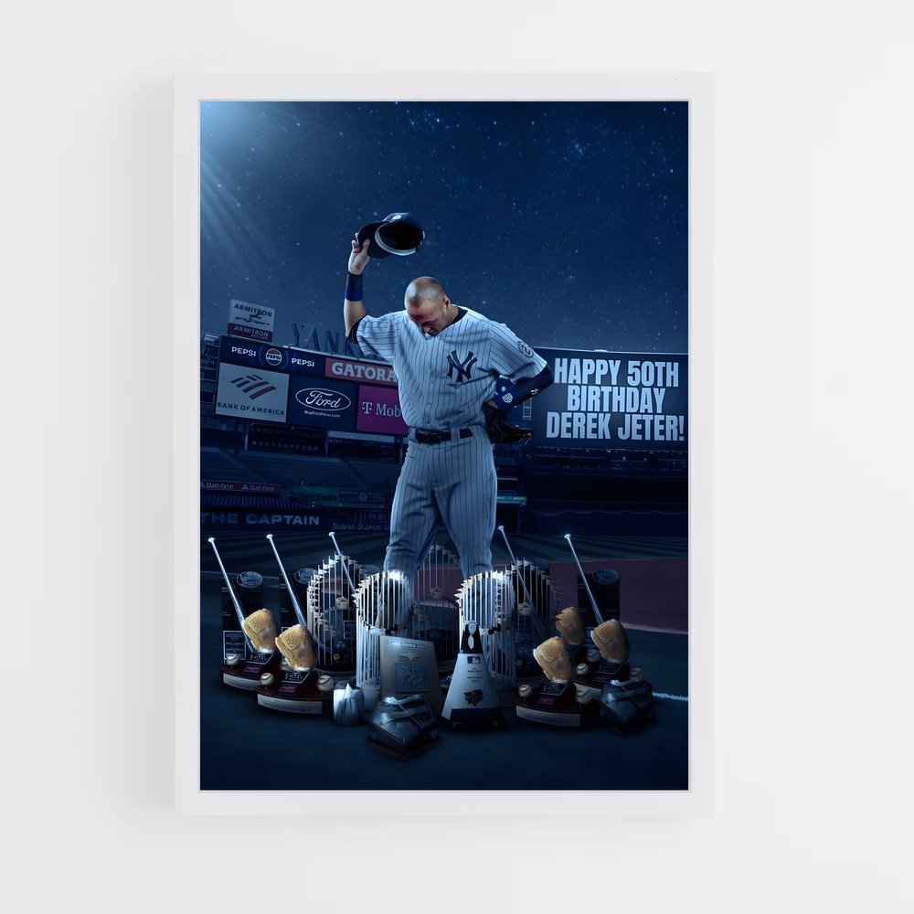 Poster Yankee Legend – affiche Baseball (vue 3)