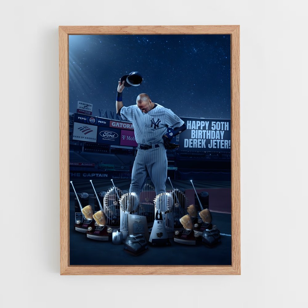 Poster Yankee Legend – affiche Baseball (vue 4)