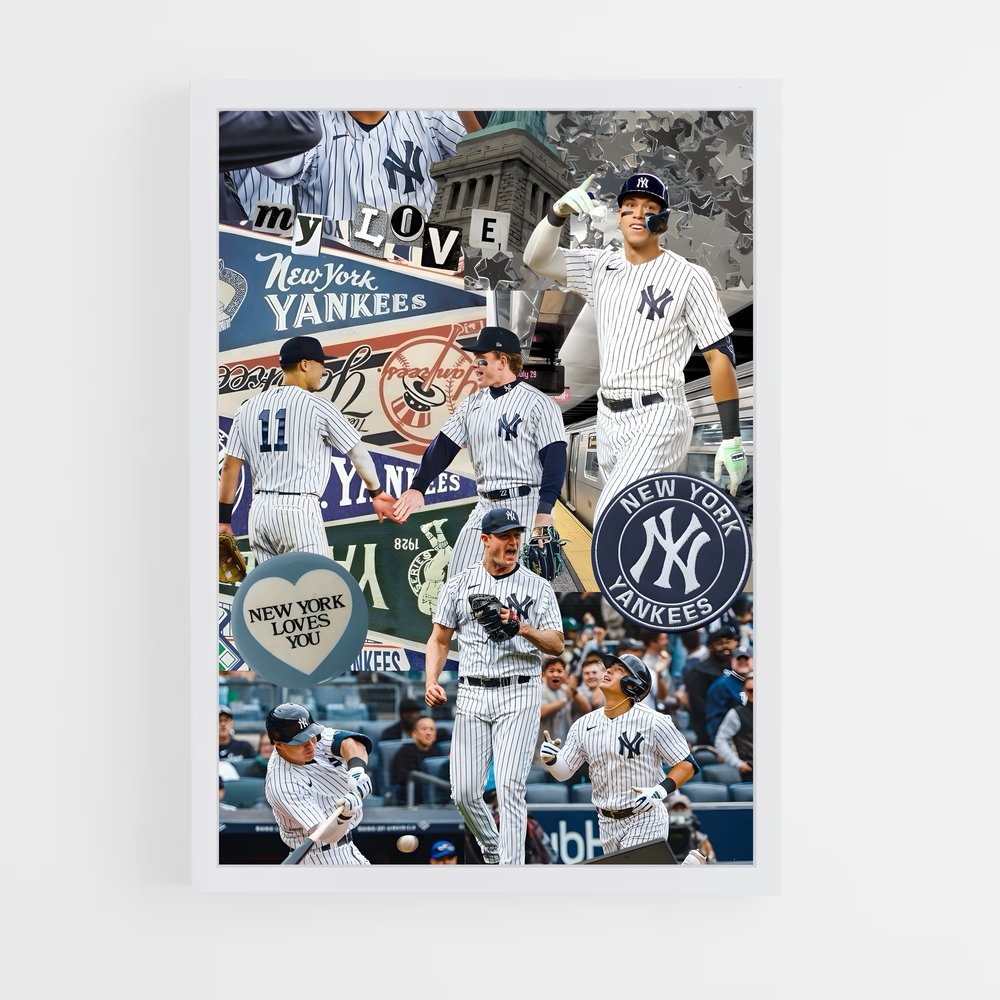 Poster Yankees Passion – affiche Baseball (vue 3)
