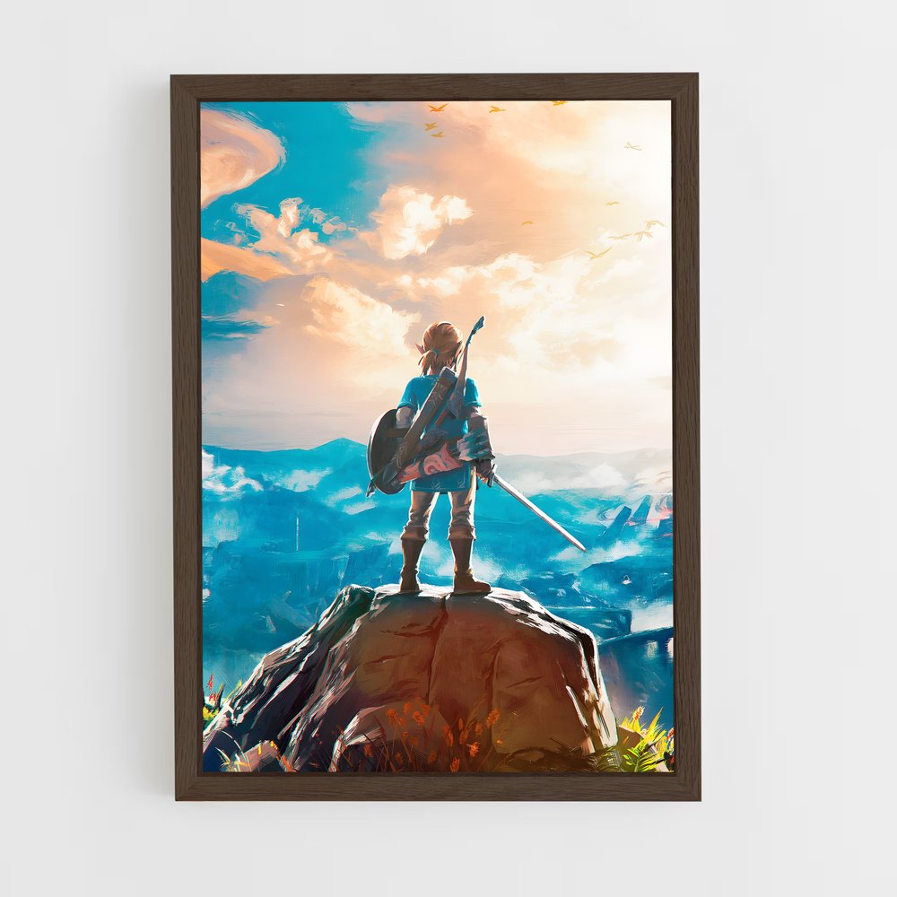 Poster Breath of the Wild – affiche Zelda (vue 5)