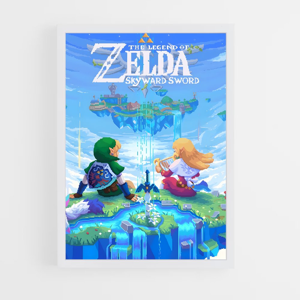 Poster Zelda Skyward Sword (vue 3)