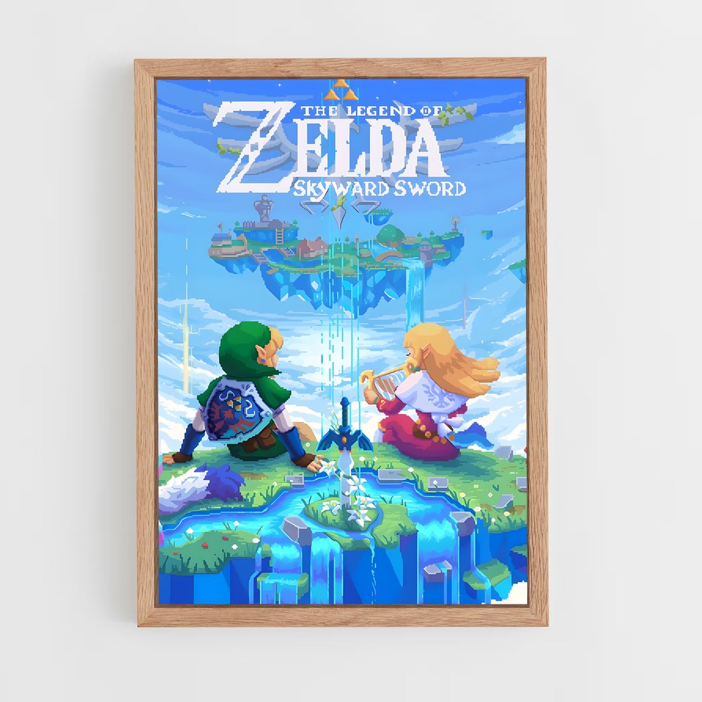 Poster Zelda Skyward Sword (vue 4)