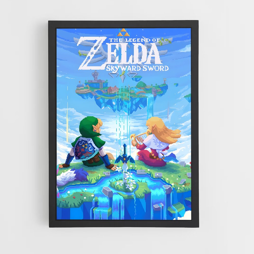 Poster Zelda Skyward Sword (vue 2)
