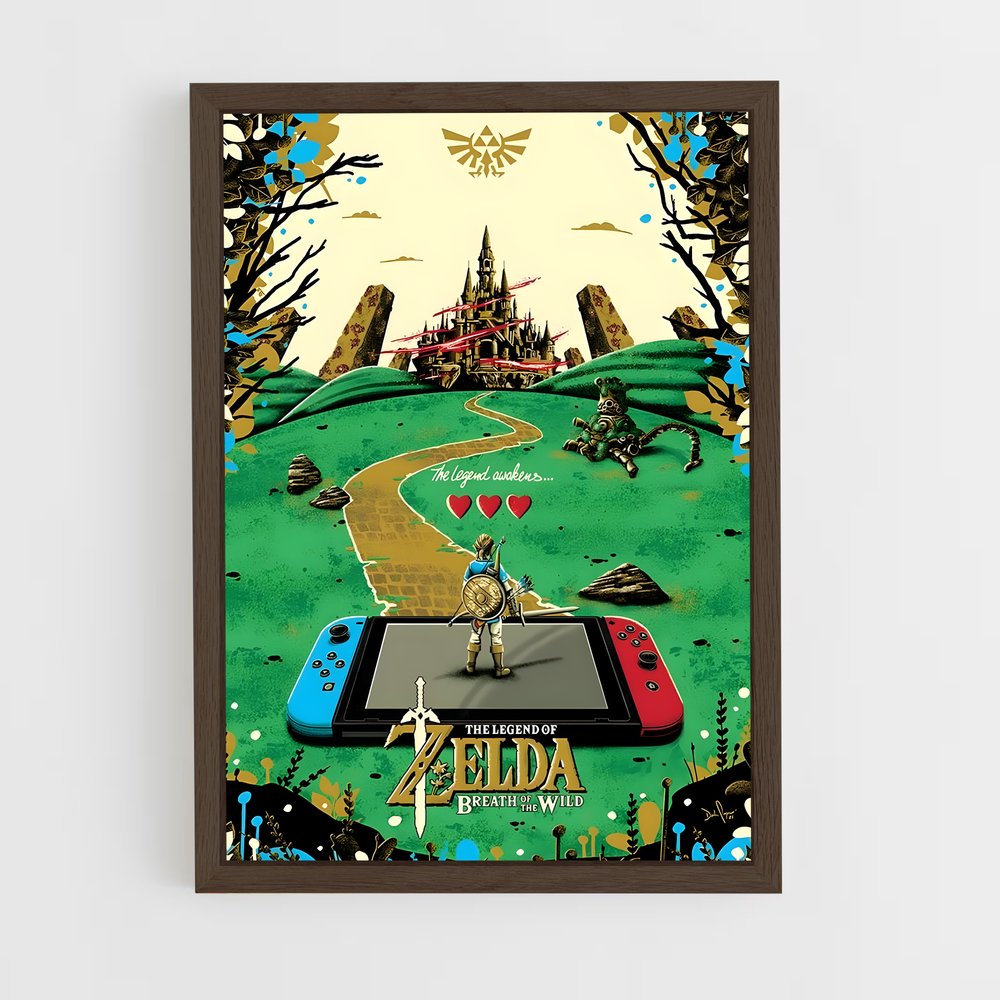 Poster Zelda Nintendo Switch (vue 5)