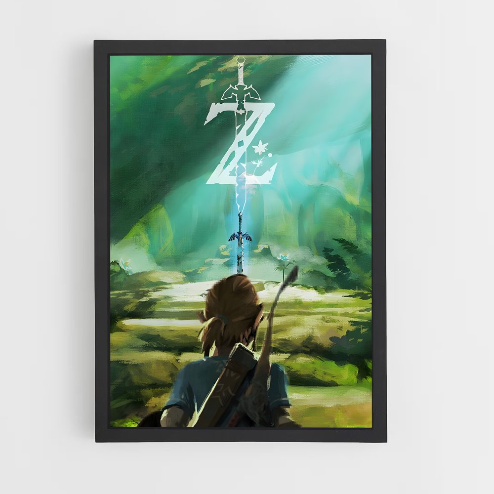 Poster Zelda (vue 2)