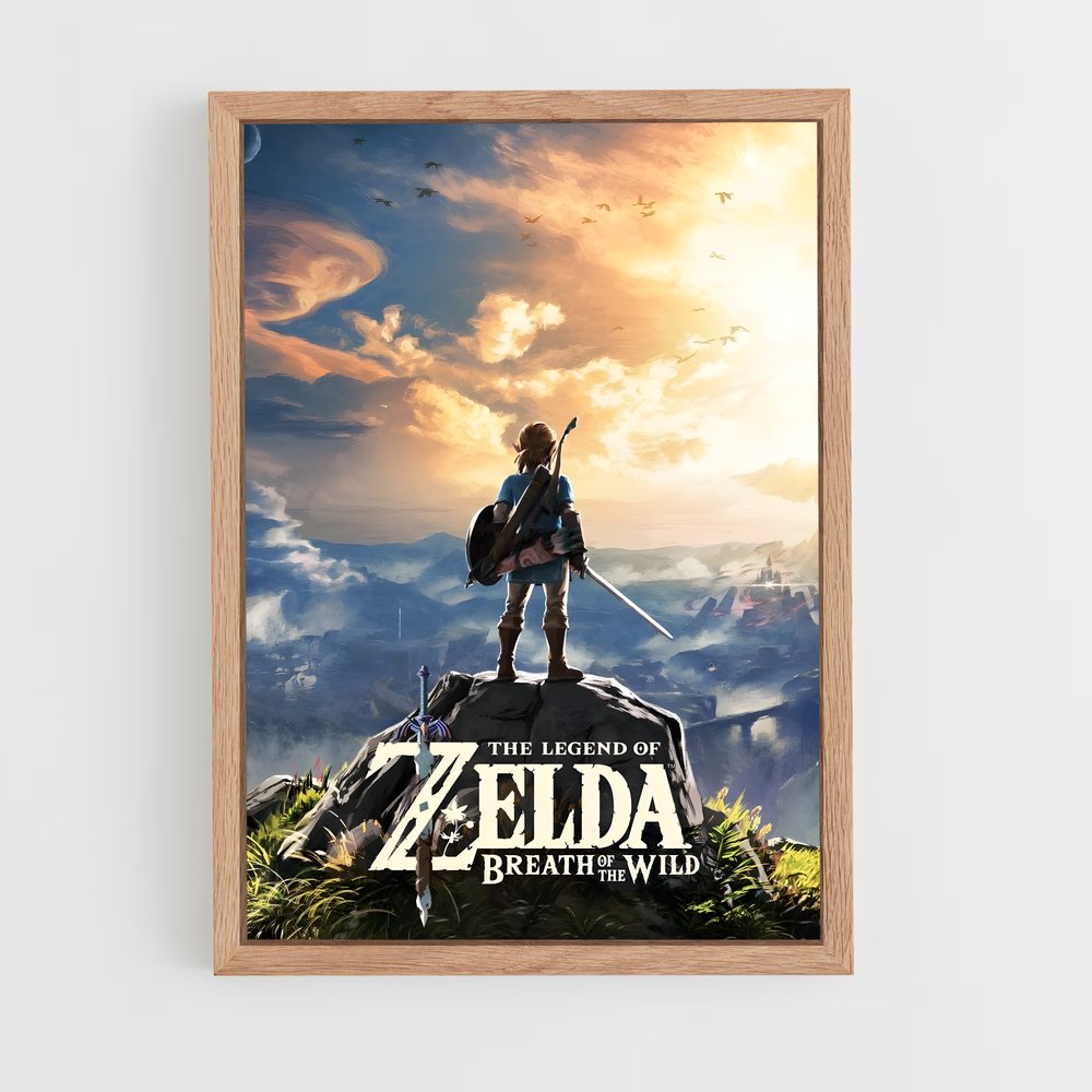 Poster Zelda Breath of the wild (vue 4)